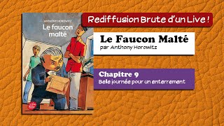 🔴📙🔊 Le Faucon Malté 9  Belle journée pour un enterrrement  Livre Audio [upl. by Amyaj]