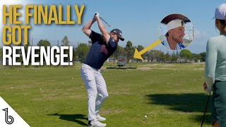 World Long Drive Champ Kyle Berkshire Takes on Bobby Ray in Golf Range Challenge  The Bombers Club [upl. by Harat]