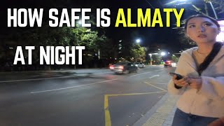 How safe is Almaty at Night [upl. by Tiras624]