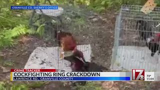 15 arrested in raid at Granville County cockfighting ring [upl. by Janot82]