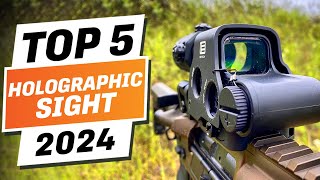 Top 5 BEST Holographic Sight You can Buy Right Now 2024 [upl. by Jonny908]