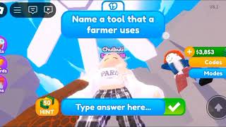 PLAYING SHORTEST ANSWER WIN IN ROBLOX  ROBLOX [upl. by Gwenny933]