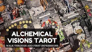 Exploring The Alchemical Visions Tarot Full Walkthrough And Initial Reactions [upl. by Studdard136]