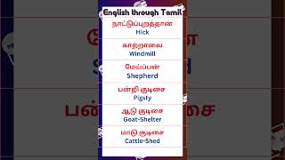 119 vocabularyintamil vocabulary 1minuteenglishspeakingpracticesentences gk [upl. by Polly687]