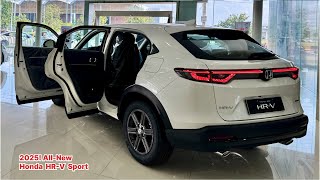 AllNew 2025 Honda HRV Sport  Super Premium Luxury Car Interior and Exterior WalkAround [upl. by Nolram759]