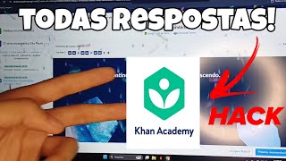 KHAN ACADEMY  TODAS AS RESPOSTAS  Hack [upl. by Airdnaz]