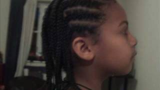 5 Hairstyles for Children  Plaits and Corn Row [upl. by Roshelle]