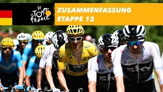 Zusammenfassung  Etappe 12  Tour de France 2018 [upl. by Lydnek]