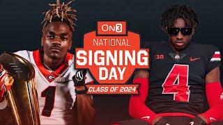 National Signing Day Show  College Football Recruiting Class of 2024 5Star Intel NSD Coverage [upl. by Zacek]