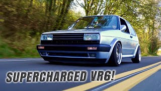 This VR6Swapped VW Mkii GTI is why Modern Euro Hatches are Hated [upl. by Adnamahs]