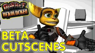 Ratchet Deadlocked August 23rd Beta ALL CUTSCENES [upl. by Yelraf]