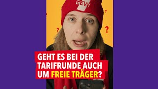 Geht es in der Tarifrunde TVöD auch um kirchliche oder freie Träger [upl. by Nonahs]