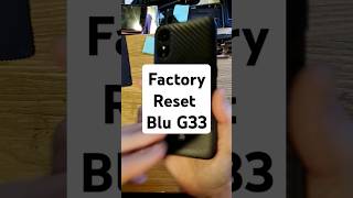 Factory Reset Hard Reset Blu G33 [upl. by Natty358]