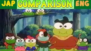 Archery Training  Bullseye JAP VS ENG  Keroppi and Friends Comparison [upl. by Aenert]