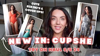 CUPSHE TRY ON HAUL UK 2024  SWIMWEAR HOLIDAY OUTFITS TRY ON  Eilidh Wells [upl. by Mima]