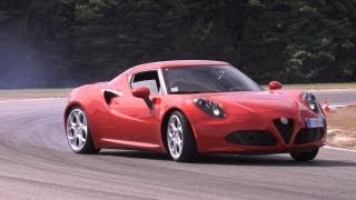 Alfa Romeo 4C First Drive Road and Track  CHRIS HARRIS ON CARS [upl. by Eniluj]