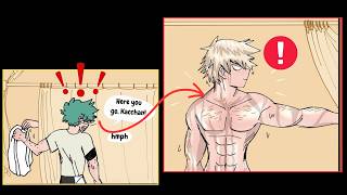 Bakudeku  Dekus A Day in the Life of Our Couple  Surprises 💥❤️ English Comic Dub [upl. by Socin780]