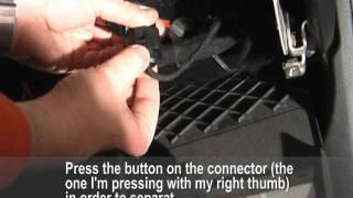 Audi A6 Allroad C5  How to fix squeaking HVAC Fan  How to remove the Glove Box [upl. by Irrahs]