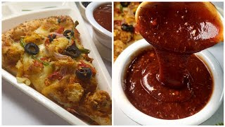 Instant Pizza Sauce Recipe  Homemade Pizza Sauce Recipe  Chilli Sauce Recipe pizza sauce trend [upl. by Allets457]