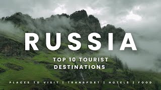 TOP 10 TOURIST DESTINATIONS IN RUSSIA 🇷🇺 [upl. by Gabrila530]