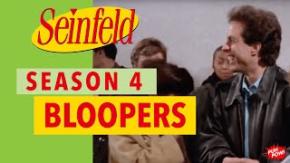 Seinfeld Bloopers  Celebrating the 30th Anniversary 19892019 Season 4 [upl. by Ellenwahs]