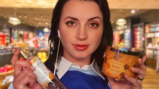 ASMR  Bath amp Body Works Employee Gets You READY to Impress Your InLaws on Thanksgiving [upl. by Noret]