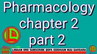 Pharmacology chapter 2 part 2 [upl. by Illa190]