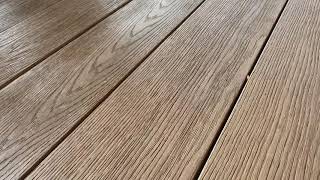 Millboard Golden Oak Decking after 8 years in Australian conditions [upl. by Elleirua147]