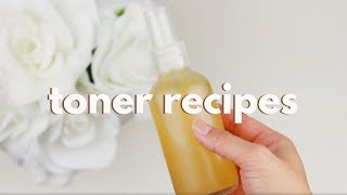 4 DIY ACV Toners  How To Use Apple Cider Vinegar for Face [upl. by Hallsy]