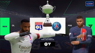 Olympique Lyonnais VS Psg  FINAL  COUPE NATIONALE  GAMEPLAY  ESPAÑOL LATINO PS4 [upl. by Igal]