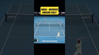 Nadal  Medvedev Amazing Rally 2022 [upl. by Alisha]