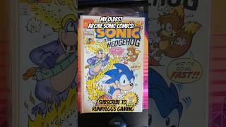 My OLDEST Sonic Archie Comics 1993 sonicthehedgehog comics soniccollection archie sega [upl. by Gensler357]