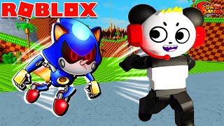 REMATCH Roblox Sonic Speed Sim METAL SONIC RACE [upl. by Brooke]