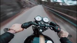 Triumph Thruxton 900  Pure Sound 🔊😍  Bikers World [upl. by Terrej]