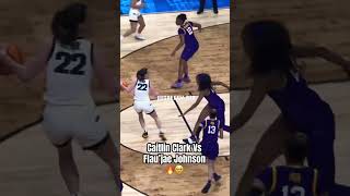 Caitlin Clark x Flau’jae Johnson 🔥🥹basketball wnba caitlinclark [upl. by Clive]