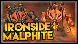 Ironside Malphite  Skin Spotlight  League of Legends LoL [upl. by Olympe]