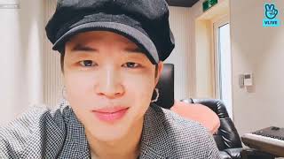 ENG SUB BTS Jimin Live Vlive  JIMIN VLIVE 2022 [upl. by Janenna]