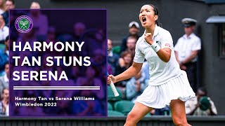 Serena Williams vs Harmony Tan  First Round Highlights  Wimbledon 2022 [upl. by Tyrus]