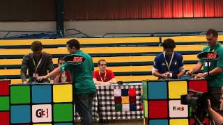 European Rubiks Cube Championship 2012 Final 3x3 [upl. by Aloisia]