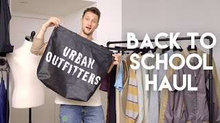 Urban Outfitters Haul for Men  Back to School Shopping  Men’s Fashion Inspiration [upl. by Notyalk746]