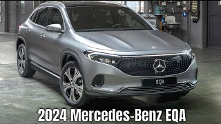 2024 Mercedes Benz EQA Facelift Revealed [upl. by Toiboid]