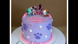 Littliest Pet Shop  LPS  Cake DIY cake [upl. by Nesyaj]