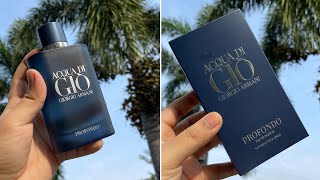 Unboxing Acqua di Gio Profondo by Giorgio Armani [upl. by Feil]