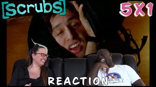 SCRUBS 5X1 My Interns Eyes Reaction FULL Reactions on Patreon [upl. by Retsevlys818]