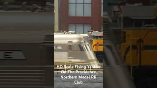 HO Scale Flying Yankee On The Providence Northern Model RR Club [upl. by Iadahs]