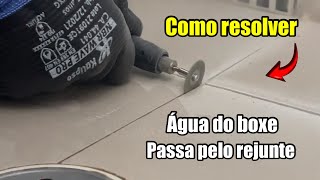 Azulejista tem medo de rejunte base epóxi [upl. by Timrek357]