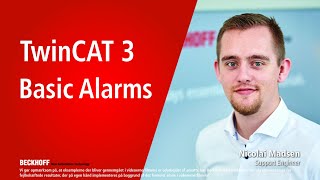 TwinCAT 3  Basic Alarms [upl. by Notnil846]