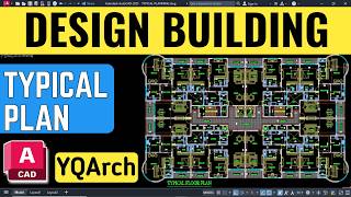 Residential Project 10x Faster Master AutoCAD YQArch [upl. by Sabir]