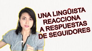 ¿QUÉ HACE UN LINGÜISTA UNA LINGÜISTA RESPONDE [upl. by Mercy]