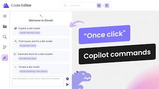 The AI copilot for dbt™  oneclick shortcuts  DinoAI [upl. by Friedrick]